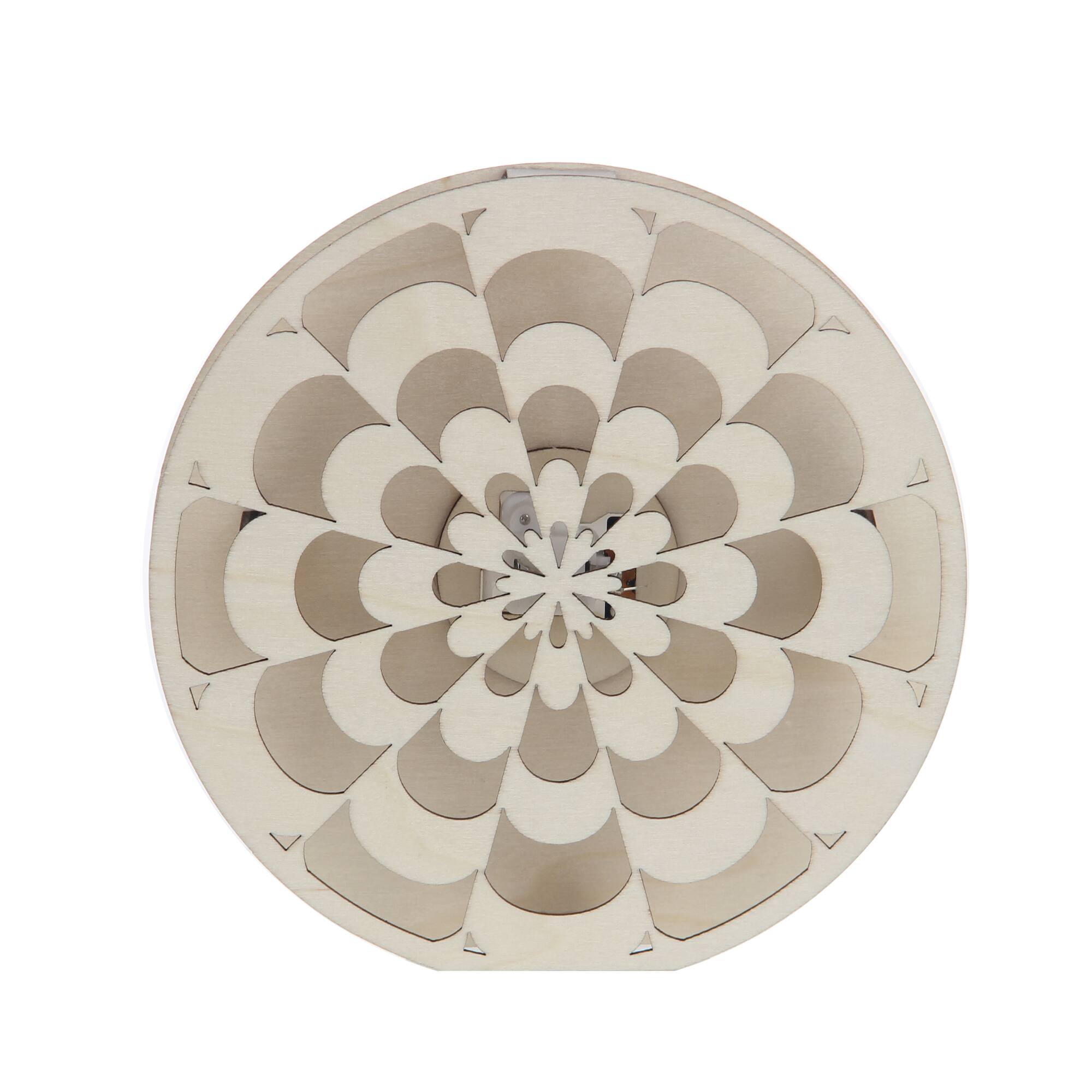 Jonathan Adler x Michaels 5.75" Op Art Flower DIY LED Wood Décor